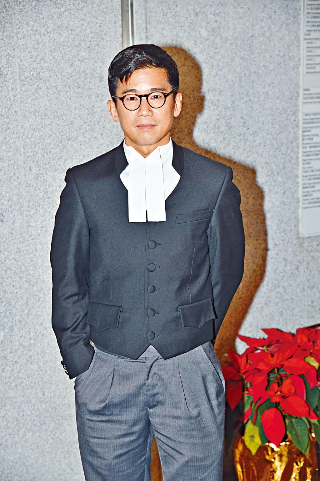 ■林海峰表示不會教弟弟做評判，笑言弟弟多數由媽媽教。