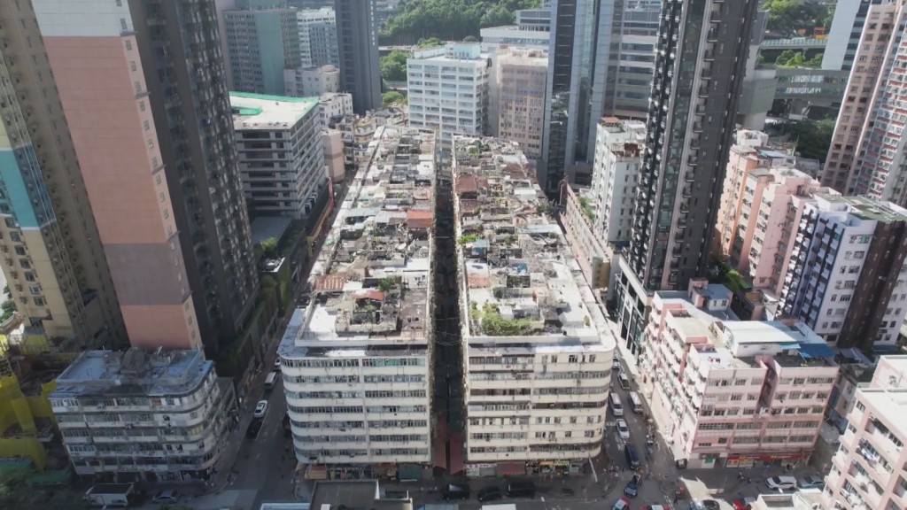 市建局宣布重建兼善里後，部分業主即狂加租逼走租客。資料圖片