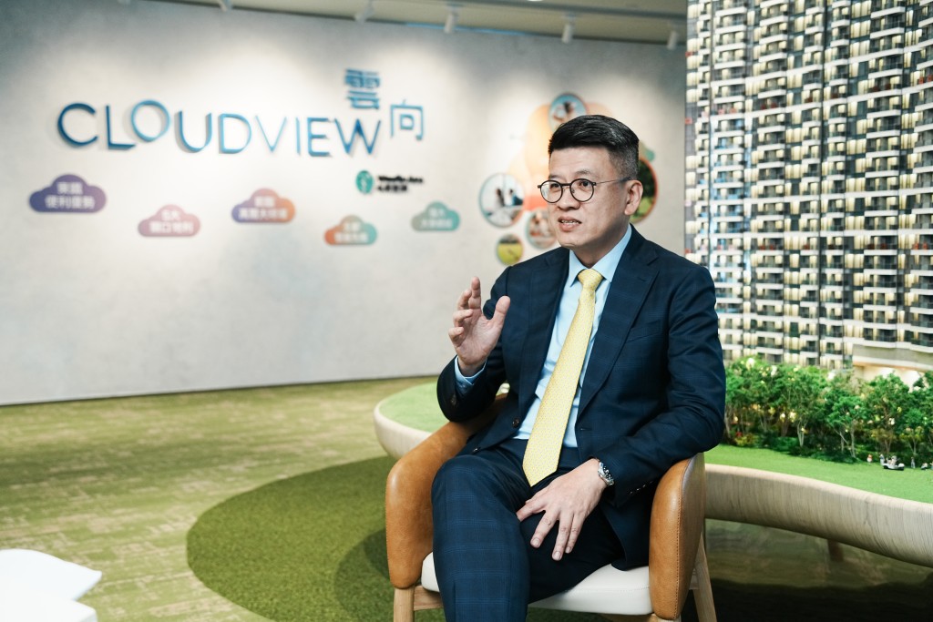 永泰楊聰永指出，雲向受惠北都優勢，加推單位具加價空間。