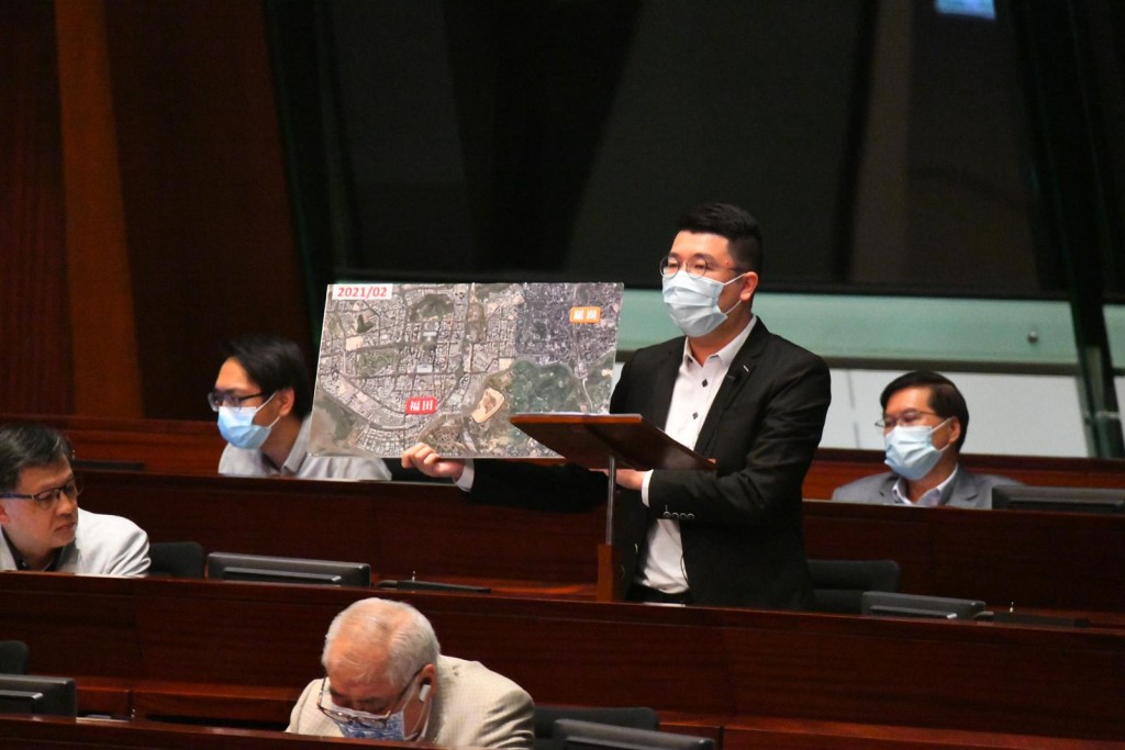 劉國勳直指新界北發展長期被擱置,一直停留在研究階段。
