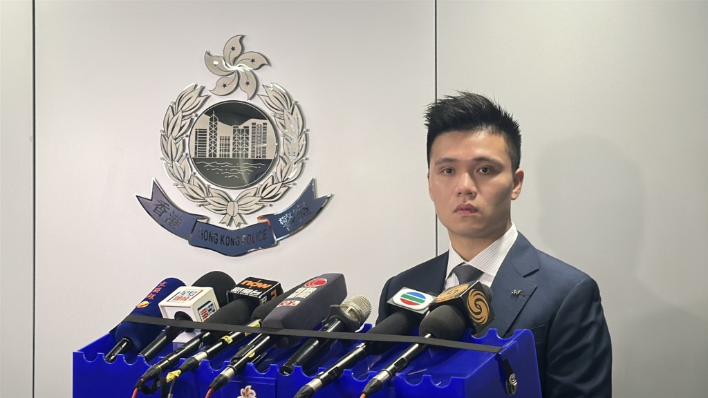 警方毒品調查科高級督察陳力豪講述案情。劉漢權攝