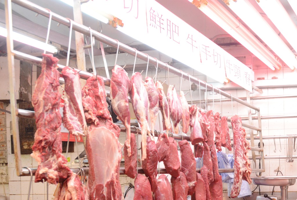 改良牛及肥牛每擔批發價明起加價。 資料圖片