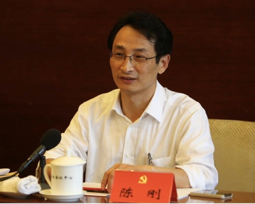 北京前副市长、中国科协书记处书记陈刚受贿案今日在南京宣判。网图