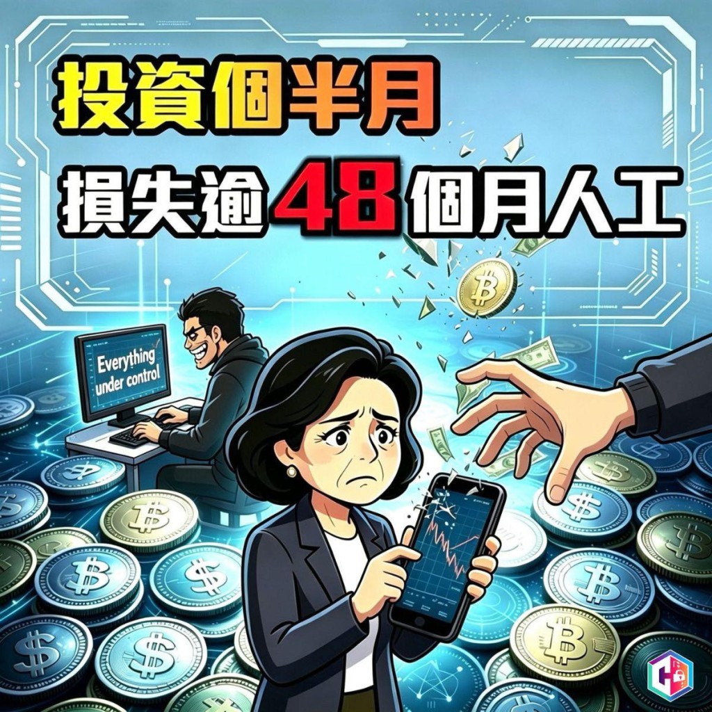 警方今日在守網者提醒市民慎防投資騙案。守網者FB
