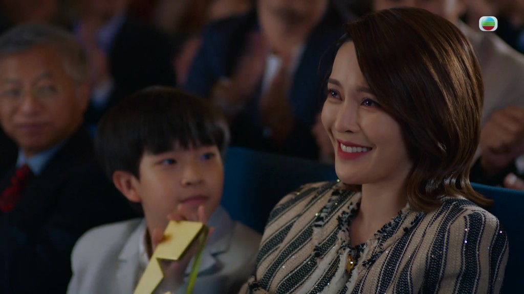 TVB新剧《再见‧枕边人》正在热播，童星刘宸熙的表现受关注。