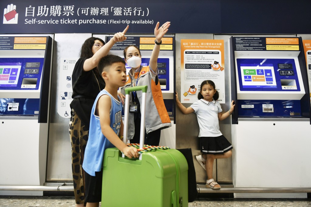 高鐵（香港段）去年8月推出福田「靈活行」變更車次安排。資料圖片