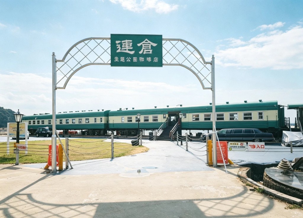 完美復刻《男兒當入樽》經典鎌倉取景地的連雲港「連倉」，成為網紅咖啡店。小紅書