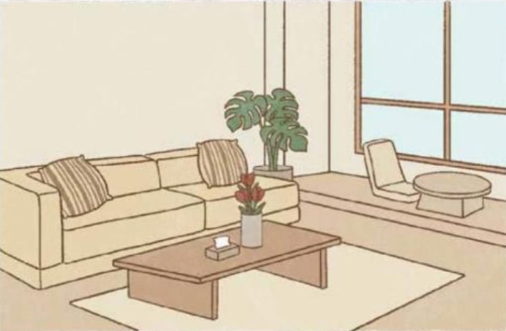 日系風格的家居以米白和淺木色為主調。