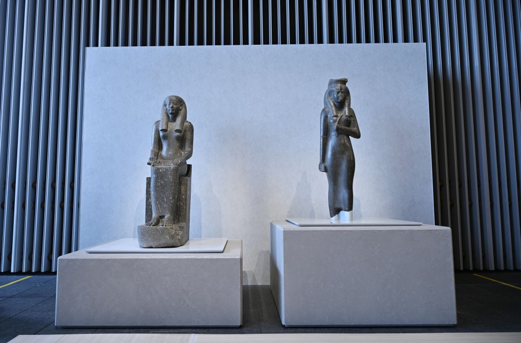 「古埃及文明大展」展品。資料圖片