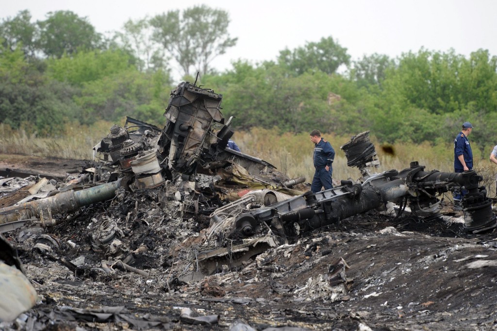 馬航MH17客機在烏東遭擊落，釀298人死。法新社