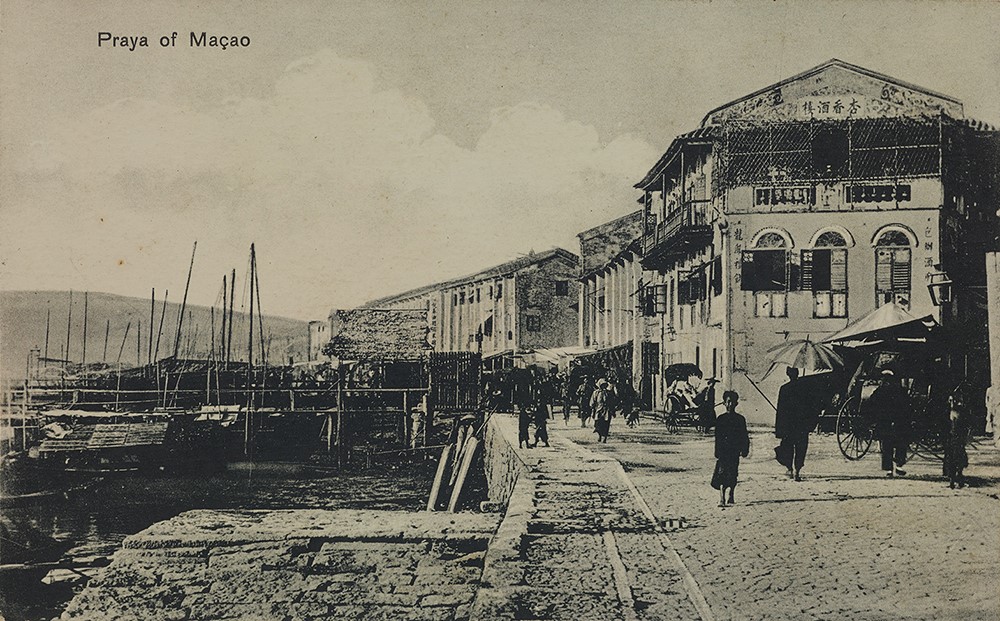 约二十世纪初的内港海岸景色。