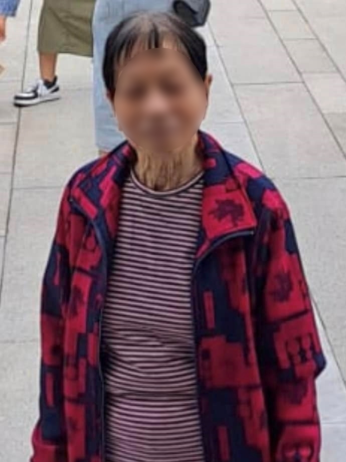 失蹤者容貌衣著與呈祥道婆婆吻合。FB：黃埔人•紅磡人•土瓜灣人
