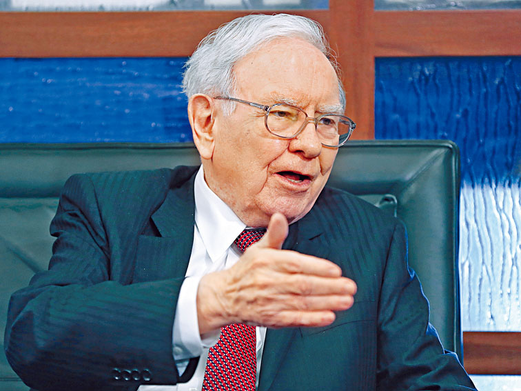 巴菲特指，目前市况仍未有2008年金融海啸及1987年股灾糟糕。