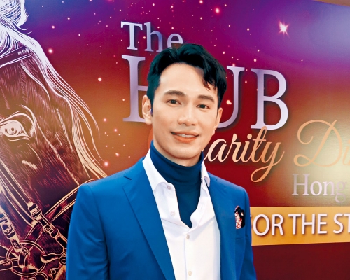 ■王梓軒早前出席香港樂童行慈善晚宴。