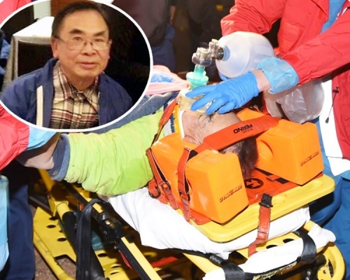 事發於17年12月22日,事主送院搶救。小圖為死者羅裕鏘。資料圖片