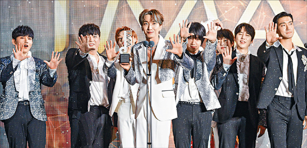 ■Super Junior以近年少見的陣容現身。