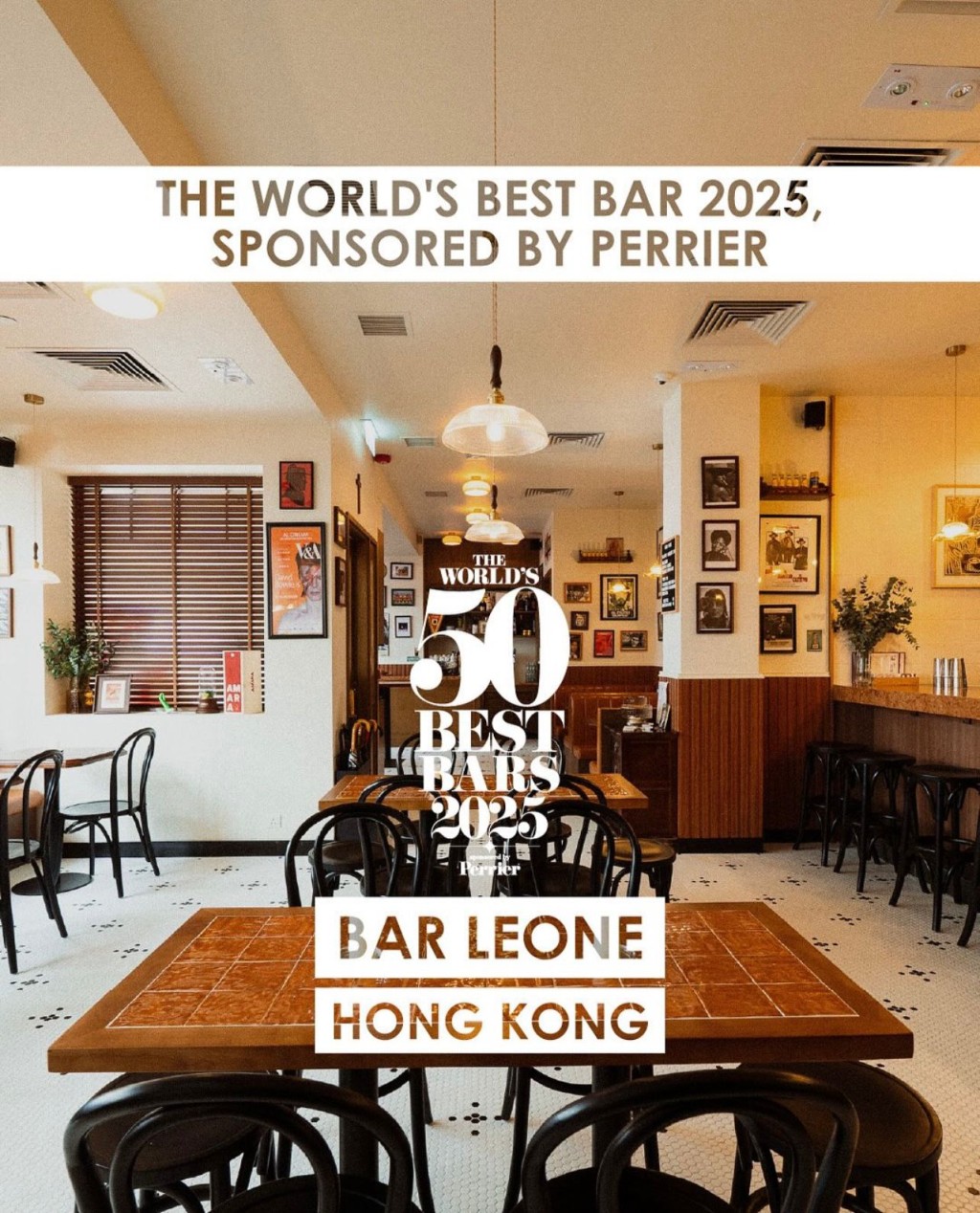 Bar Leone獲選世界第一酒吧。