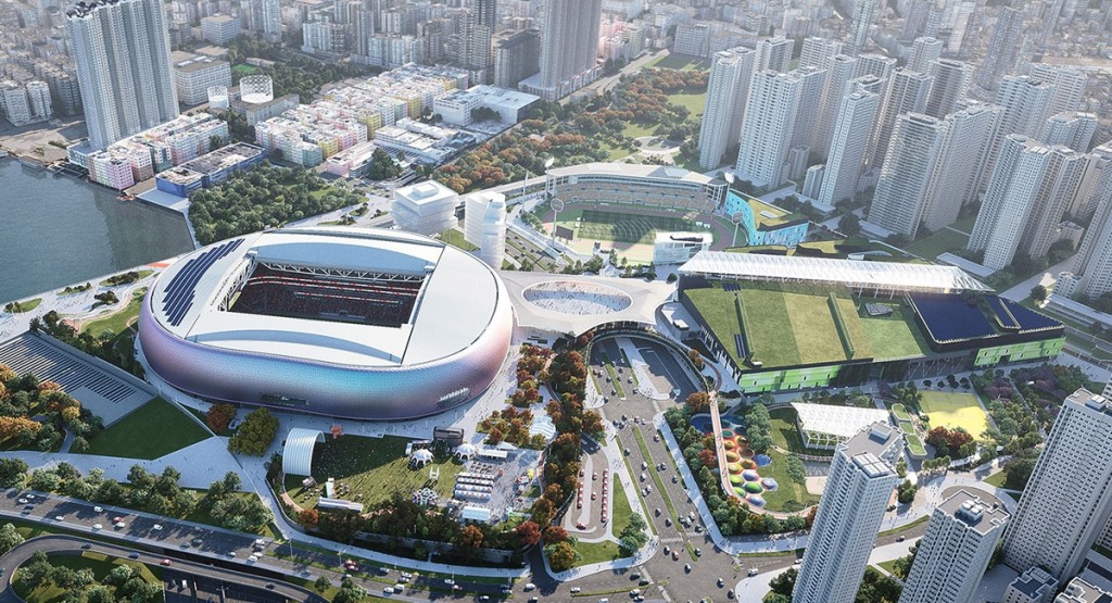 啟德體育園區將為2025年全運會的主場館。資料圖片