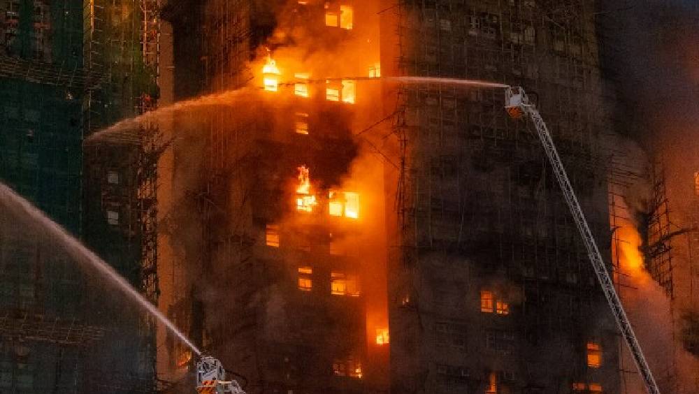 2017倫敦住宅Grenfell Tower大火。 美聯社