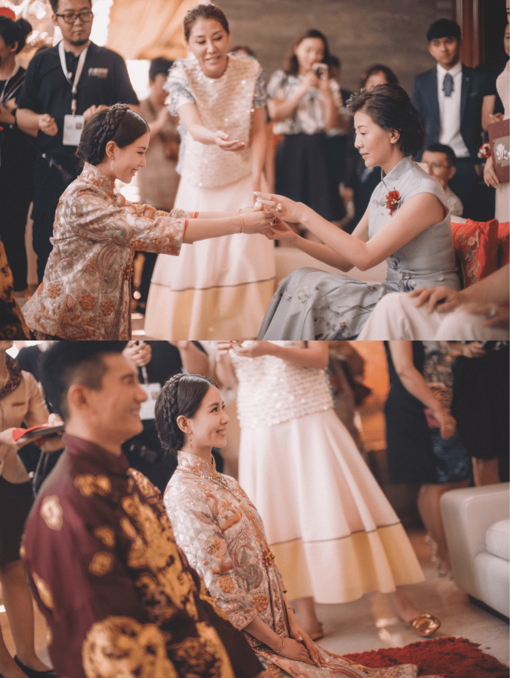 吴奇隆2015年与刘诗诗结婚，亦是同一间工作室拍摄。