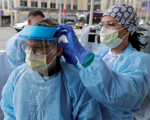 世衞指全球范围内护士缺口达590万。AP图