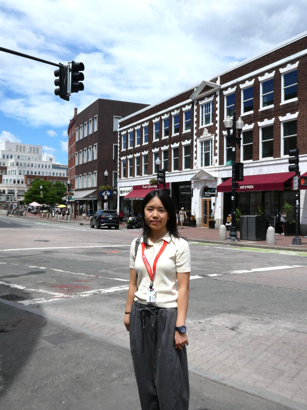 李心兒表示,以往曾有獨自到美國體驗宿舍生活兩個月的經驗,因此家人對她離家住宿不太擔心。(學校提供) 李心兒表示,以往曾有獨自到美國體驗宿舍生活兩個月的經驗,因此家人對她離家住宿不太擔心。(學校提供)