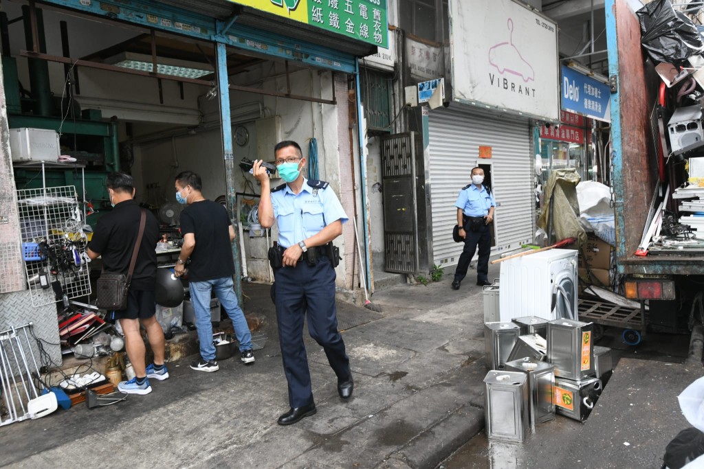 深水埗福榮街一名男子遇劫。