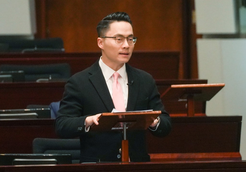 民建聯梁熙。 民建聯梁熙。