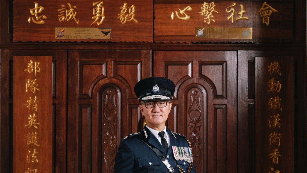 蕭澤頤本月功成身退，告別他引以為傲的警務生涯。