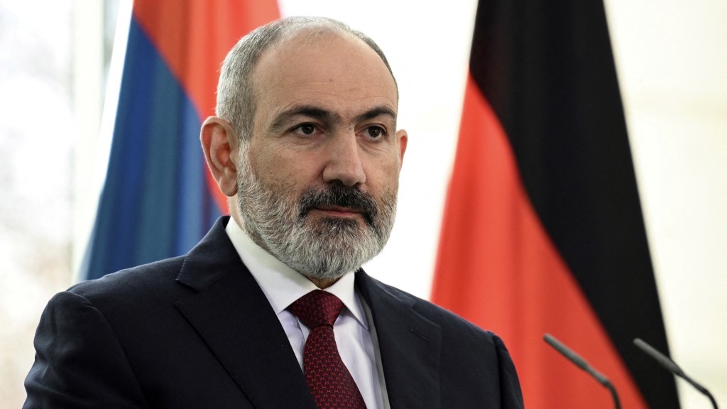 亞美尼亞總理帕什尼揚（Nikol Pashinyan）。 路透社