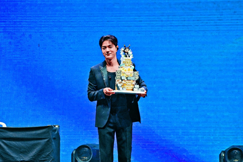 金明洙去年5月以個人名義來港開騷。