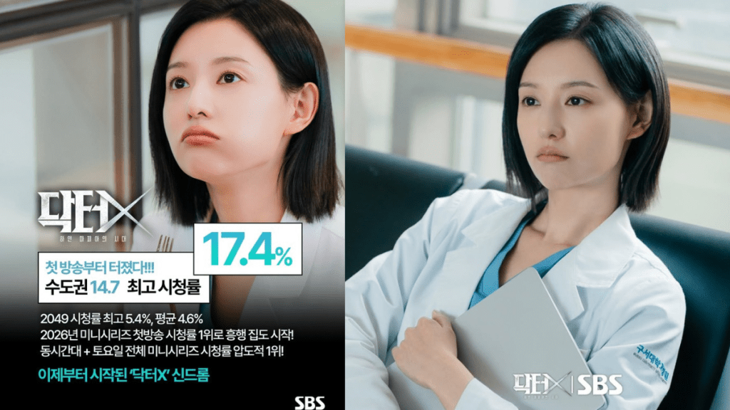 金智媛《Doctor X》收視狂飆掀追劇潮  竟爆出醫學爭議  南韓醫生向政府提交投訴：醜化醫護