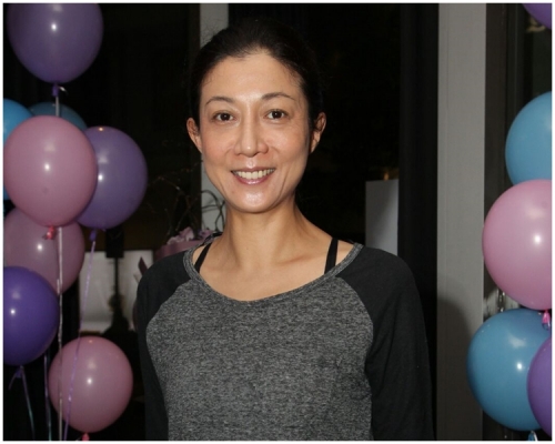 吴绮莉坦承女儿仍留医。 (谭志光 摄)