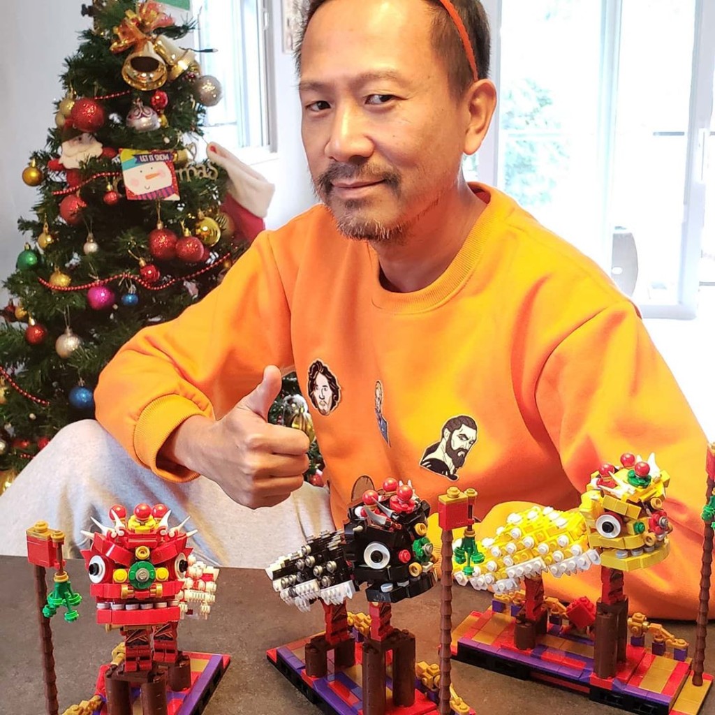 呢期陳國邦迷上在家砌積木,唔係咁容易令佢出關㗎!