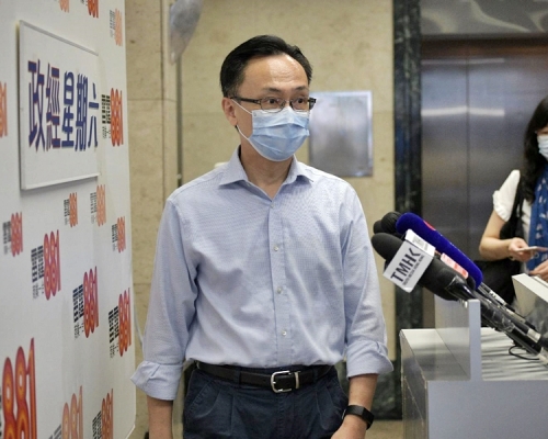 聶德權重申，不能接受有公務員工會發起罷工公投。