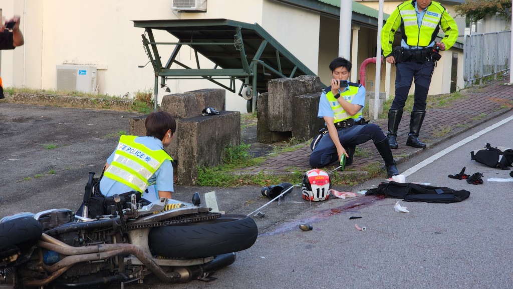 警方到場調查。