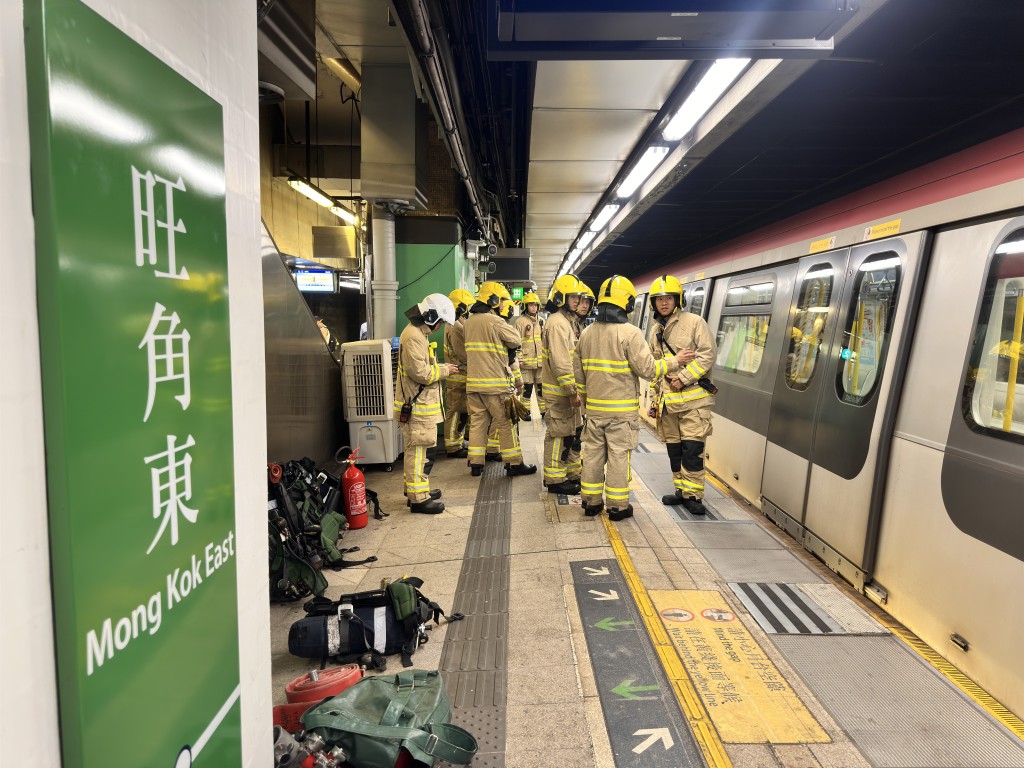 消防員到場未發現火警，毋須灌救。梁國峰攝