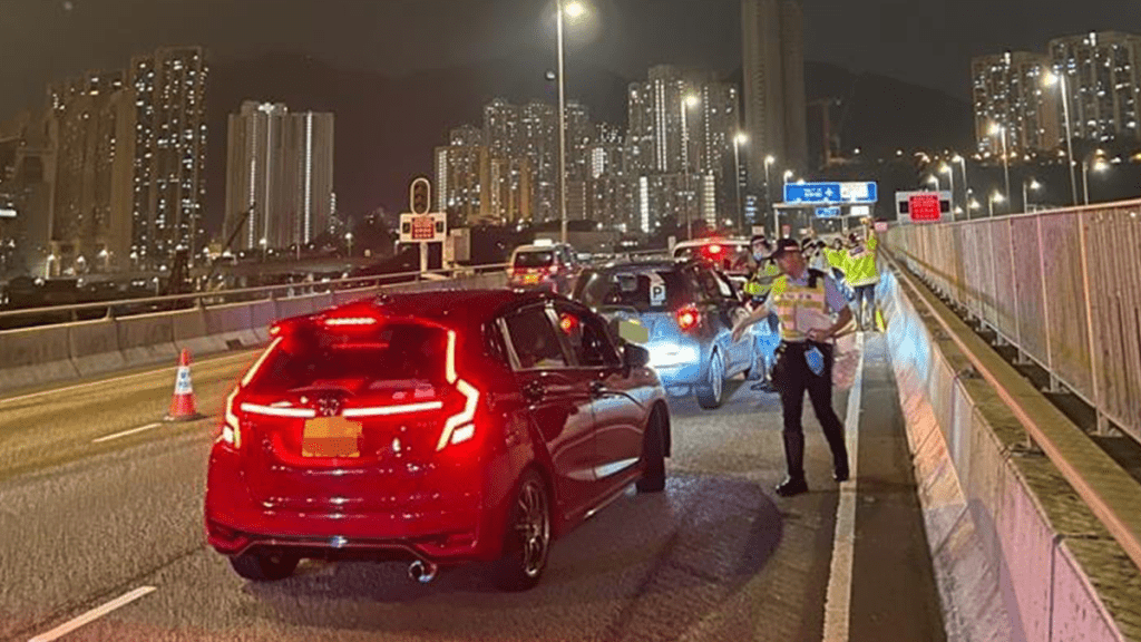 圖為涉案車輛。警方提供