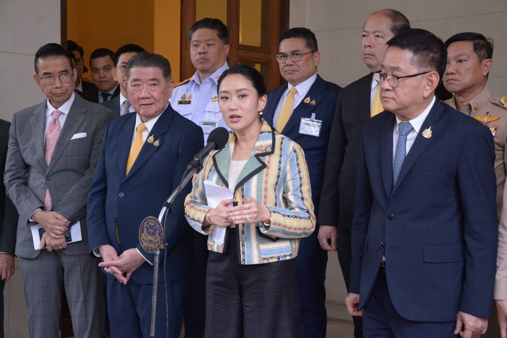 泰國總理佩通坦宣布收緊出入境管制措施，禁止遊客從泰國進入柬埔寨。新華社