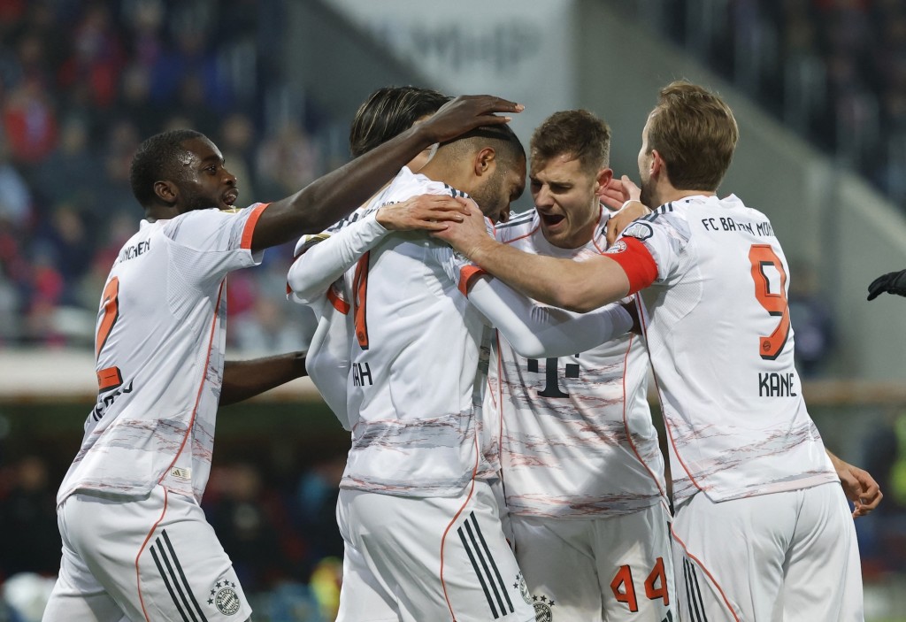 拜仁作客以4：0擊敗海登威。路透社