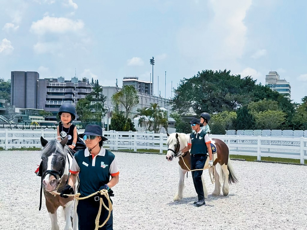 參加者可在經驗豐富的馬術教練帶領下享受安全悠閒的策騎體驗。