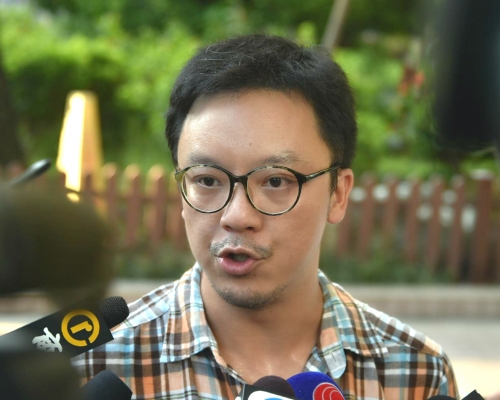 申請人鍾健平昨日表明，遊行亦會繼續。資料圖片