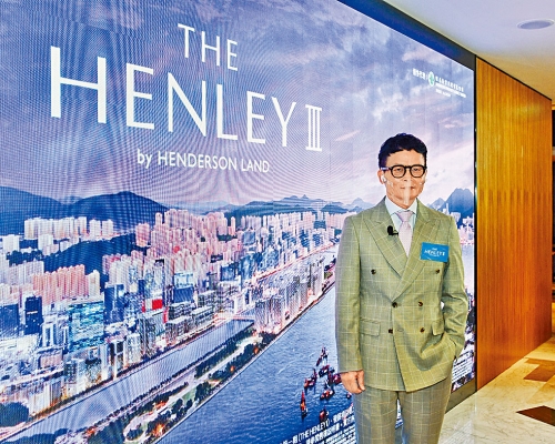恒基林達民表示,啟德THE HENLEY III料於9月應市。
