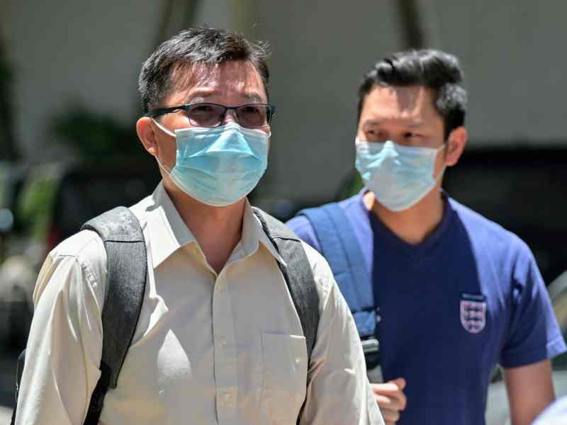 死者陳志康家屬到庭聽訊。資料圖片