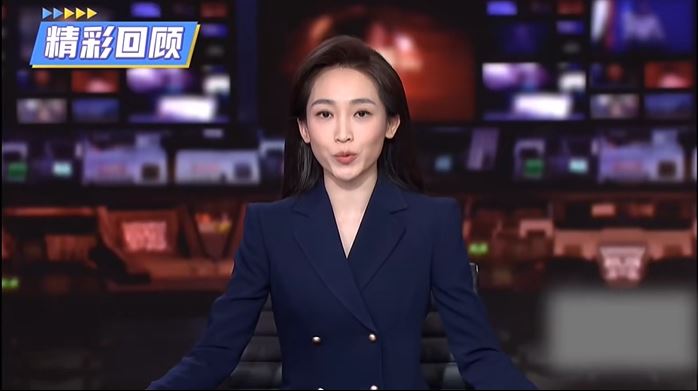 00後陶憶雯成為央視國際頻道黃金時段主播。央視