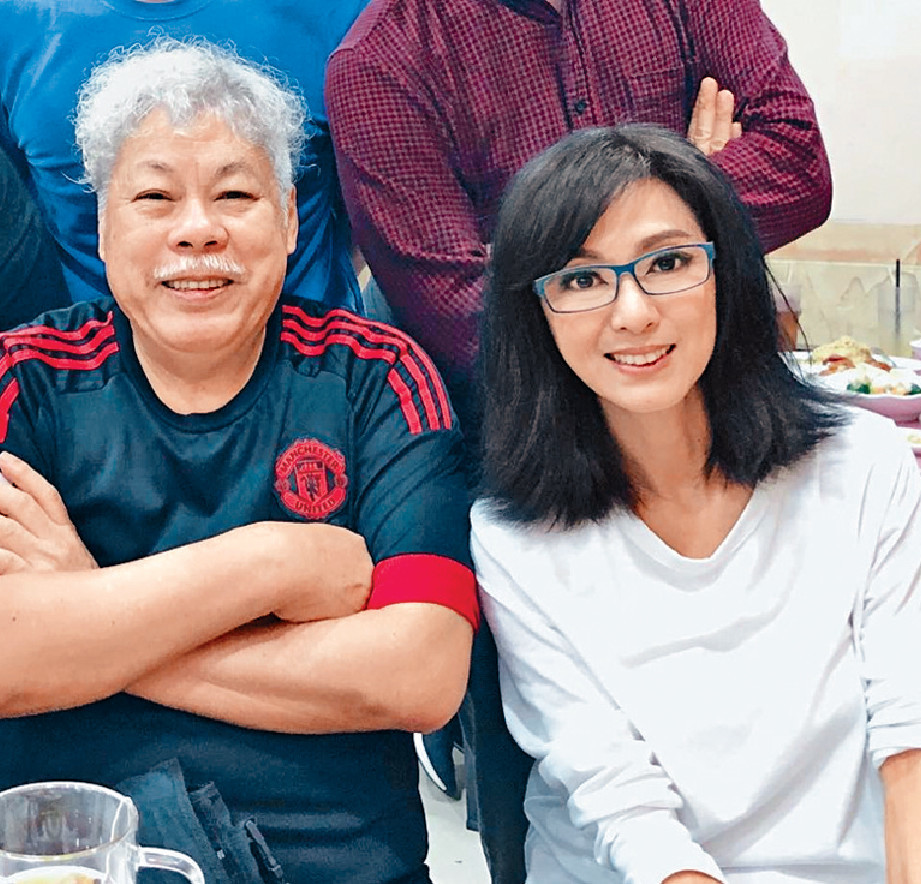 ■麥皓為曾與米雪等好友歡聚慶生。