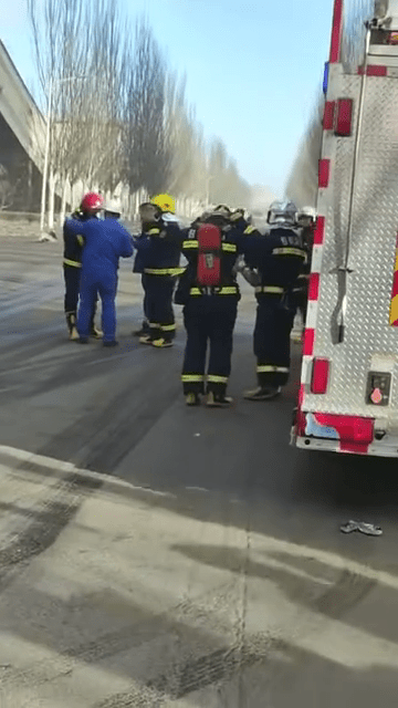 消防到場處置。