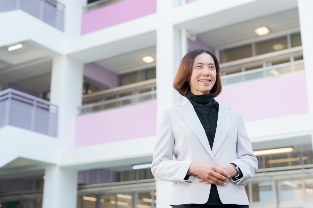 香港道教聯合會純陽小學蔡華媚校長。（圖片來源：受訪者提供）