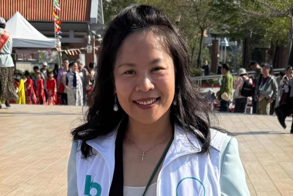 李貞秀成首位「陸配」台灣立委。 FB