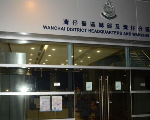 警方在灣仔展開掃黃行動。資料圖片
